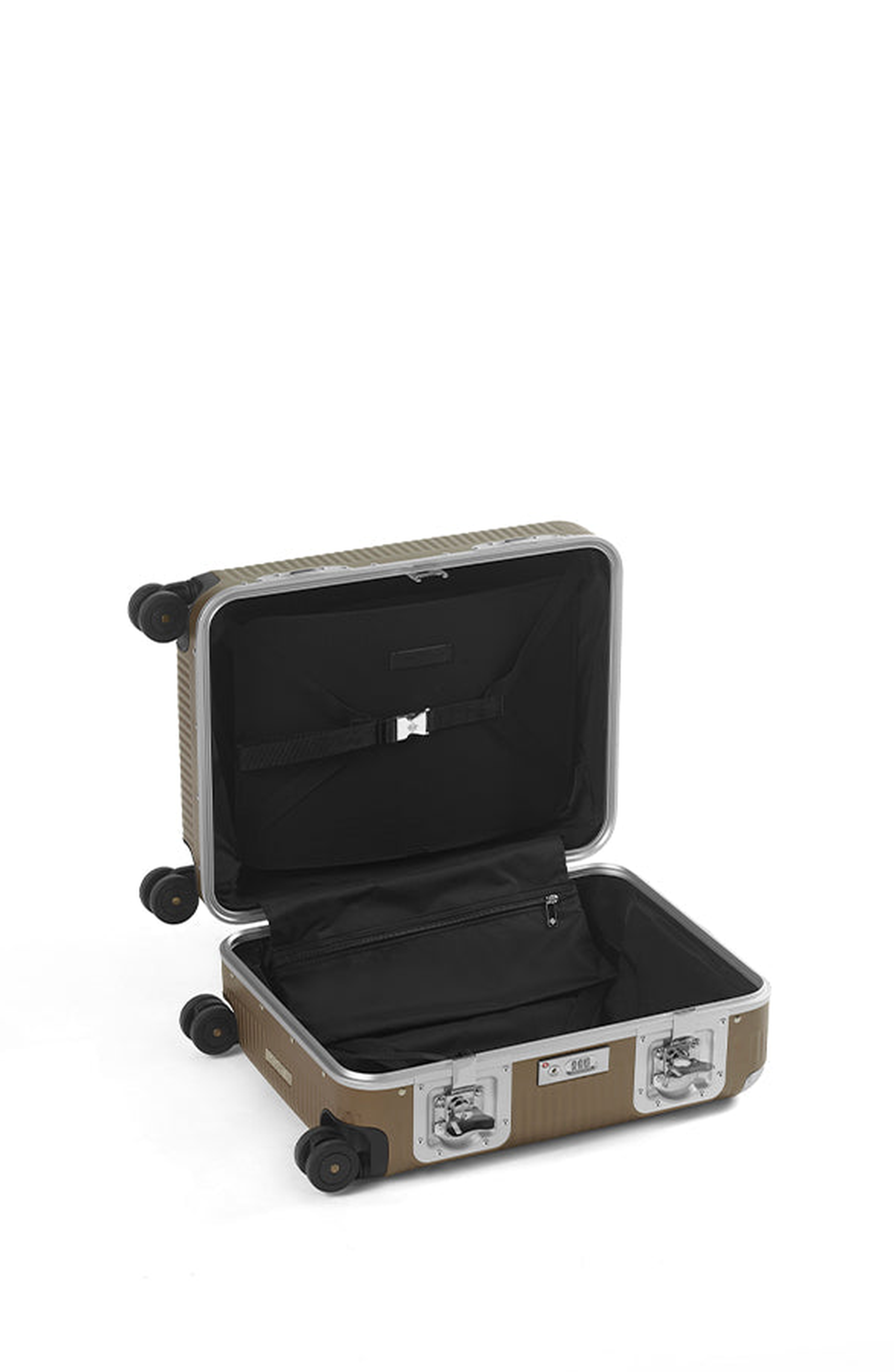 FPM - Fabbrica Pelletterie Milano - US Bank Light Spinner 55 Suitcase, Alternate, color, Matt Almond