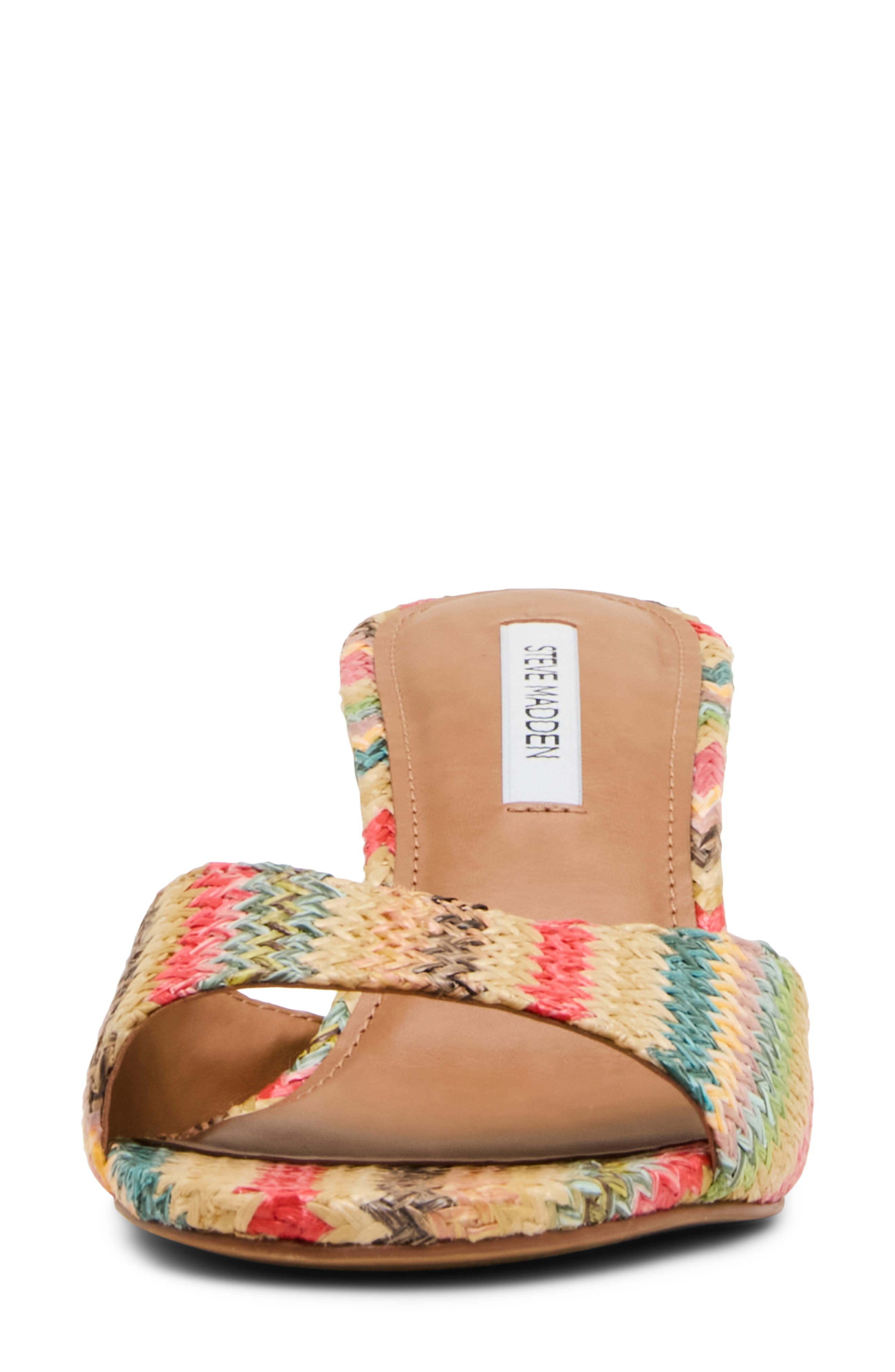 Kahlea Raffia Sandal, Alternate, color, RAFFIA MULTI