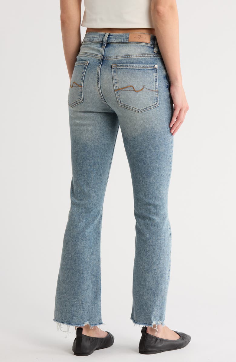 7 For All Mankind Daisy Raw Ankle Bootcut Jeans, Alternate, color, Amuse Me