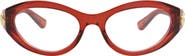 Gucci 51mm Cat Eye Optical Glasses
