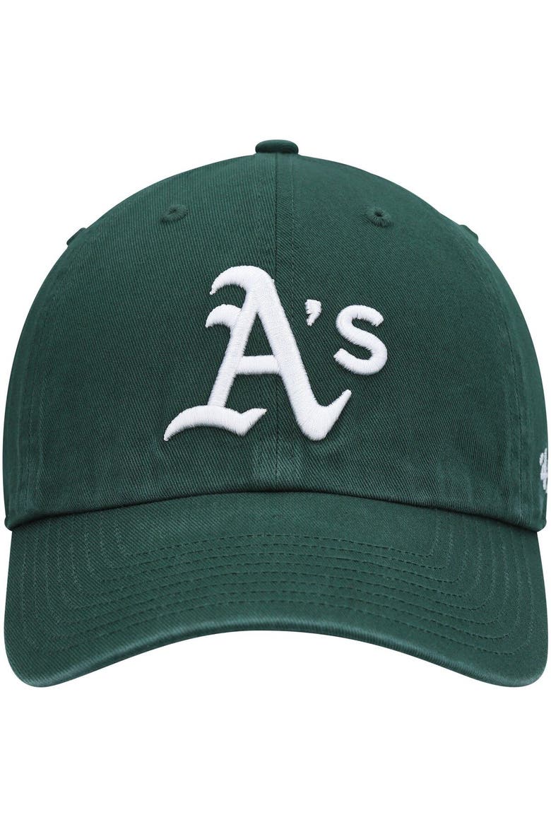 Men's '47 Green Athletics Clean Up Adjustable Hat, Alternate, color, Green