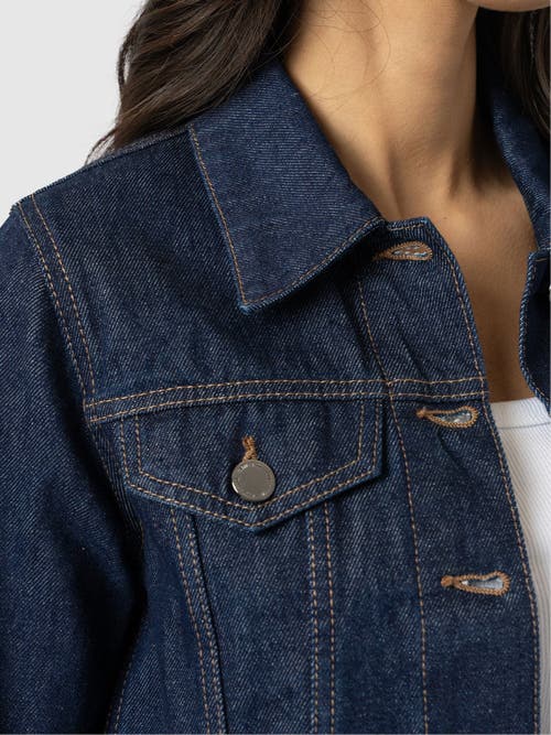 Shop Saint + Sofia Bowie Denim Jacket