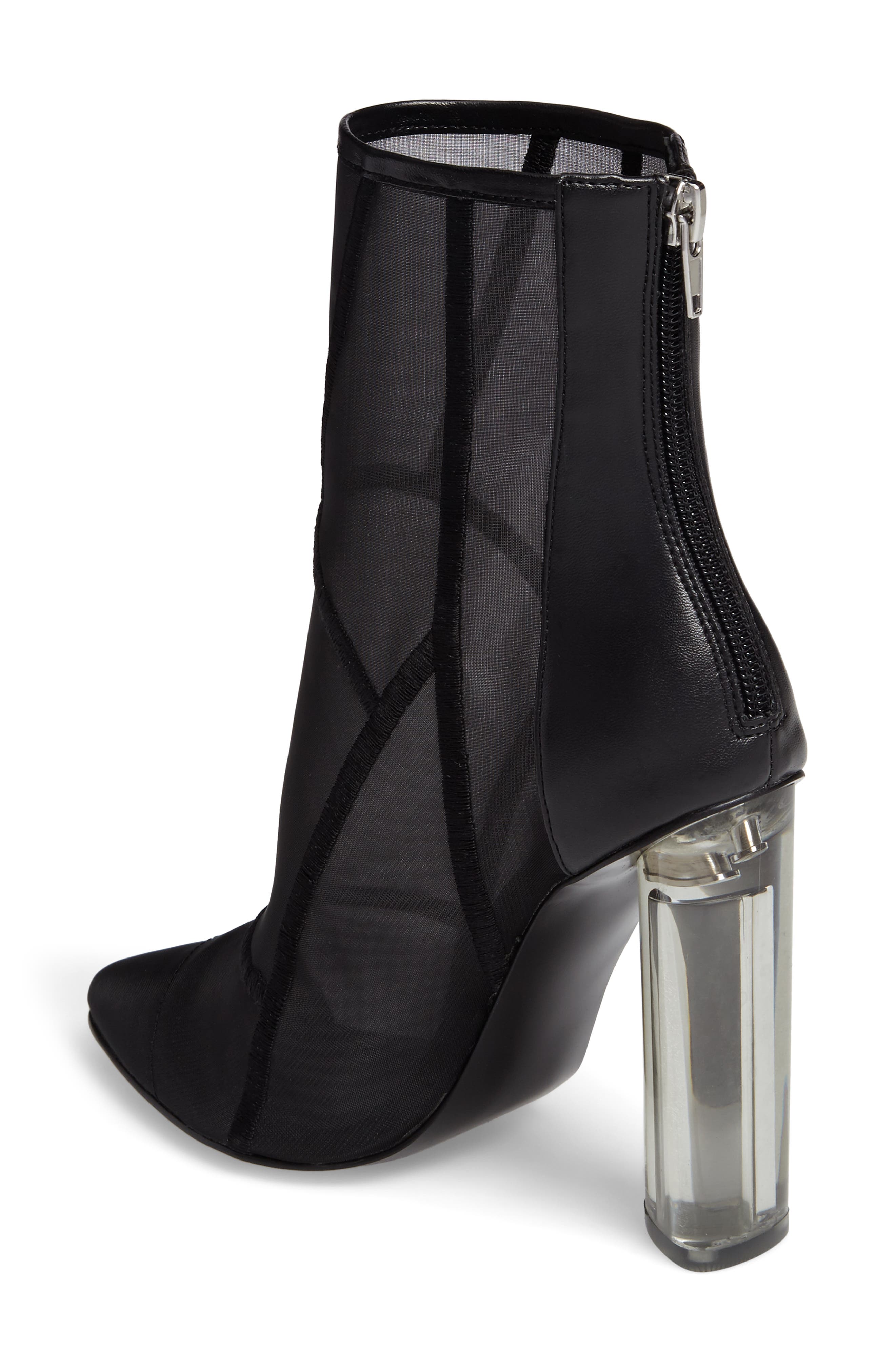 Nicki Bootie, Alternate, color, BLACK