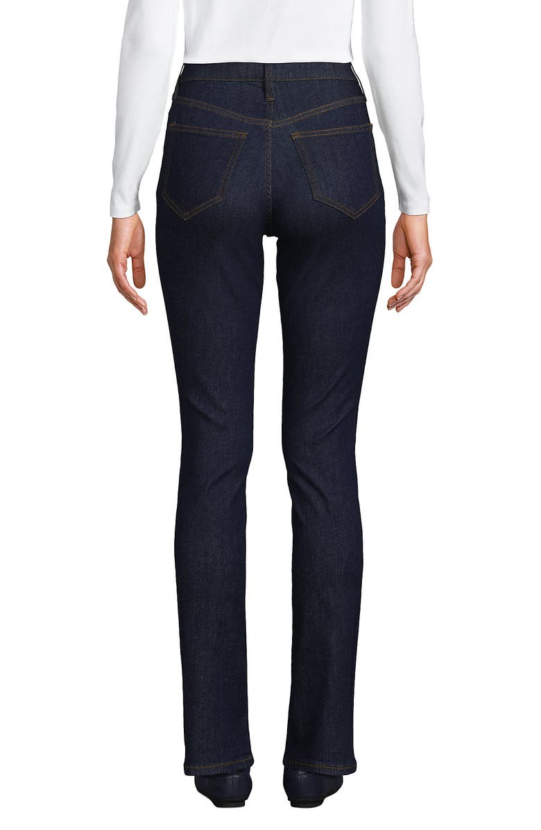 Lands' End Denim High Rise Slimming Skinny Jeans, Alternate, color, 