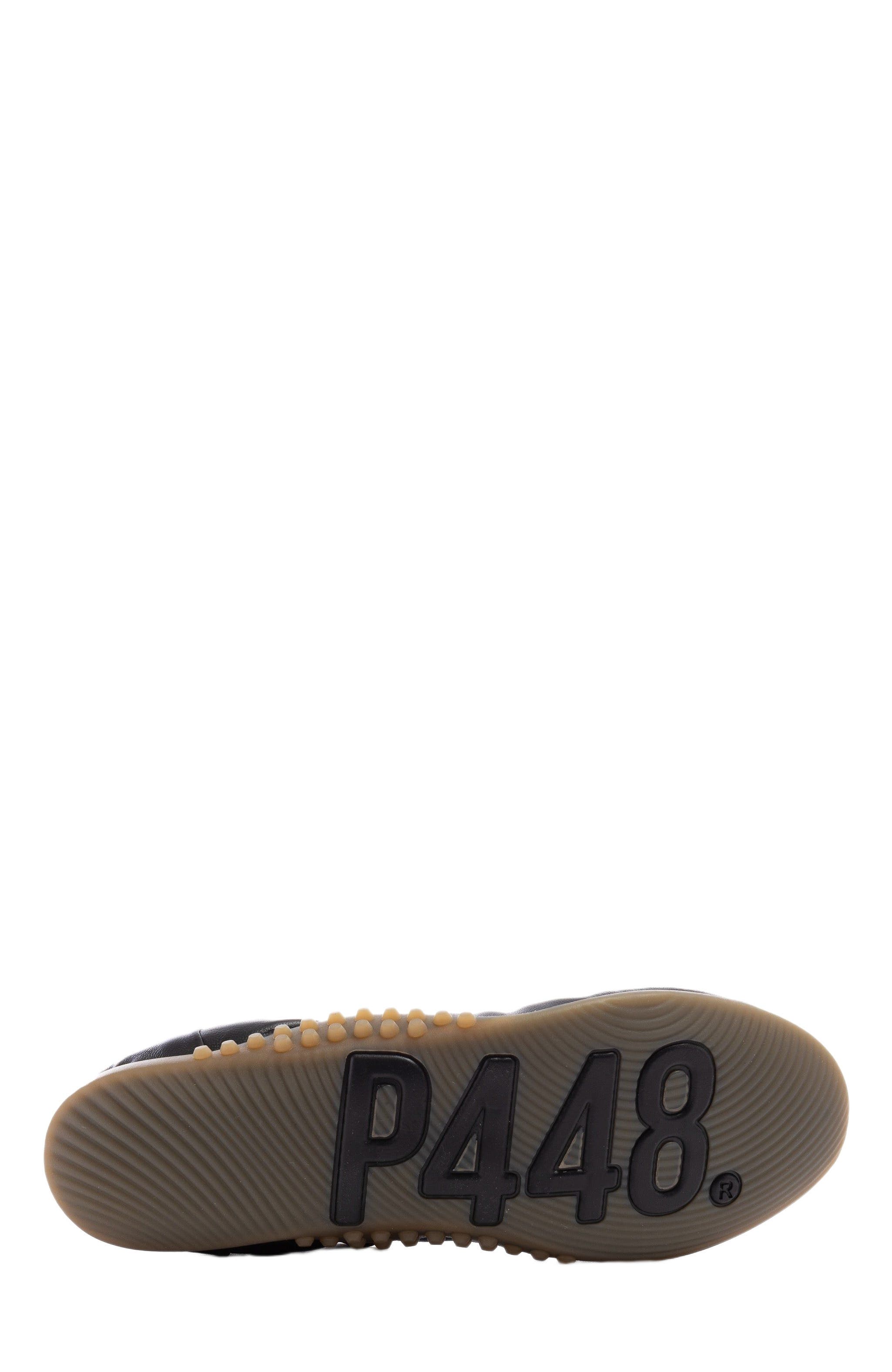 P448 Stella Ballet Flat, Alternate, color, Black/White