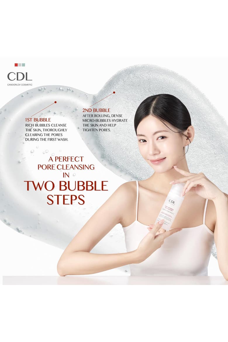 Daily Exfoliating Bubble Mask, Alternate, color, White