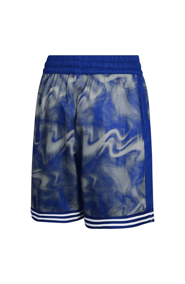 Outerstuff Youth Royal/Gray Los Angeles Dodgers Outfielder Shorts, Alternate, color,