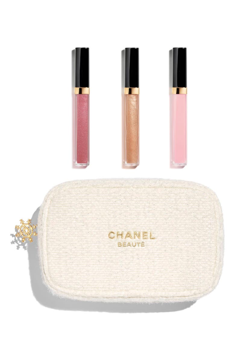 CHANEL LE TRIO ROUGE COCO GLOSS Lip Gloss Set, Main, color,
