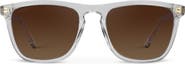 WMP Eyewear Wesley - 53mm Modern Rectangular Polarized Sunglasses