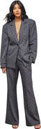Warehouse Velvet Spot Blazer
