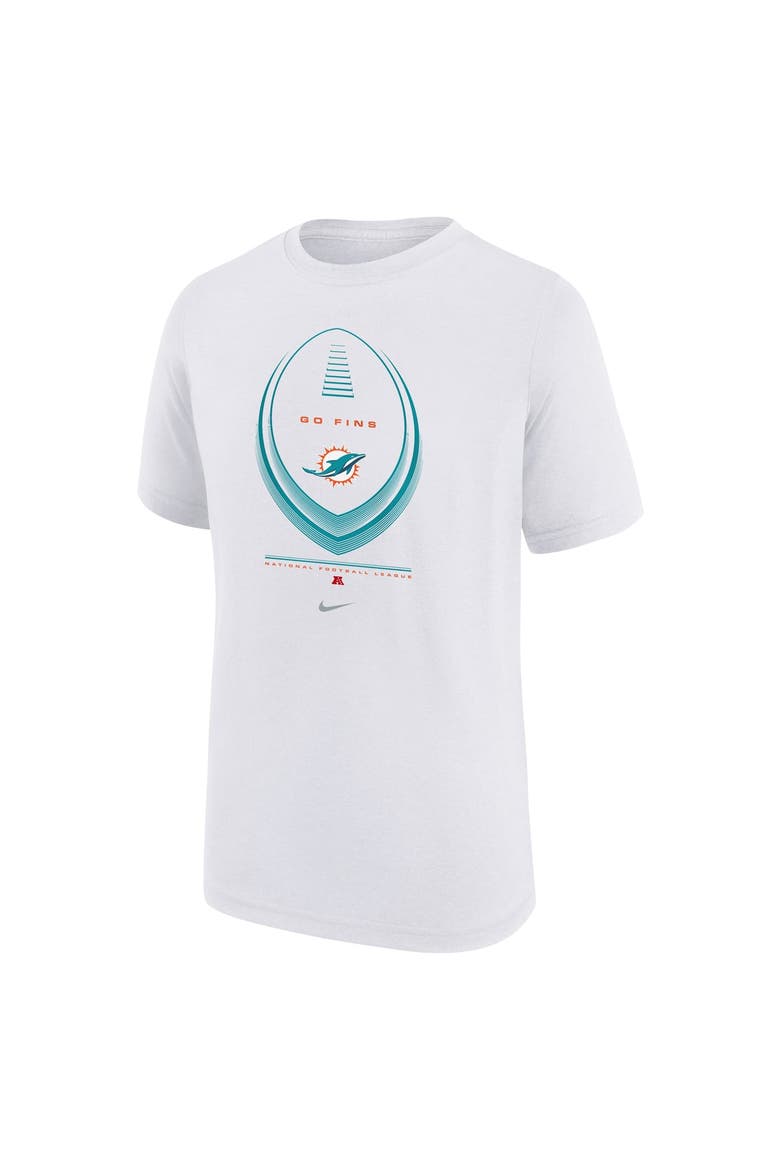 Youth Nike  White Miami Dolphins Icon Legend Dri-FIT T-Shirt, Alternate, color, White