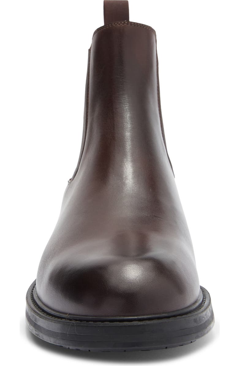 Magnanni Bonn Leather Chelsea Boot, Alternate, color, Marron