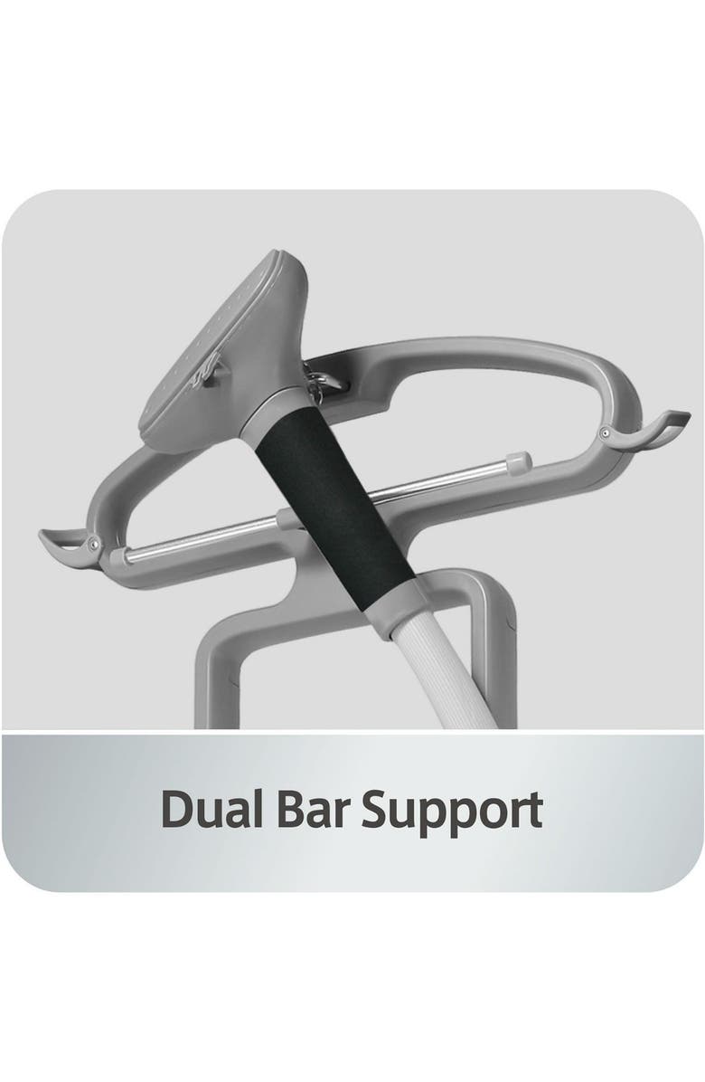 SALAV Silver Professional Series Dual Bar Garment Steamer, Alternate, color, Silver