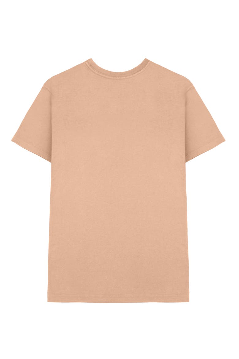 Mens Coffee Martini Midweight Tee, Alternate, color, Peach