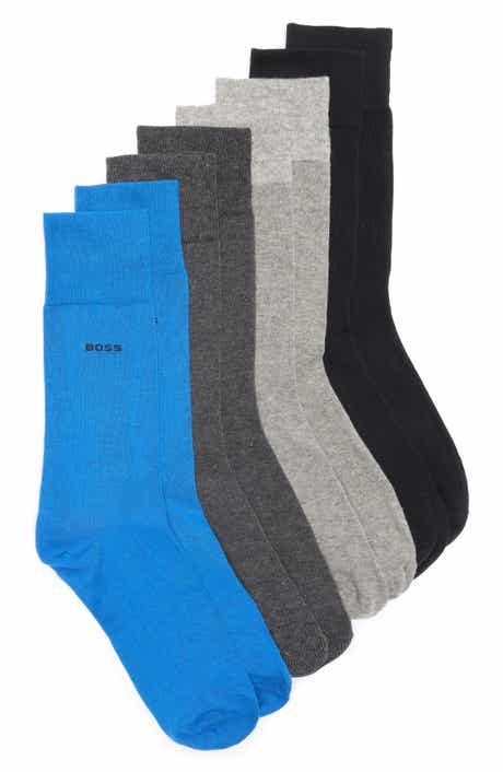 BOSS 4-Pack Assorted Crew Socks Gift Box