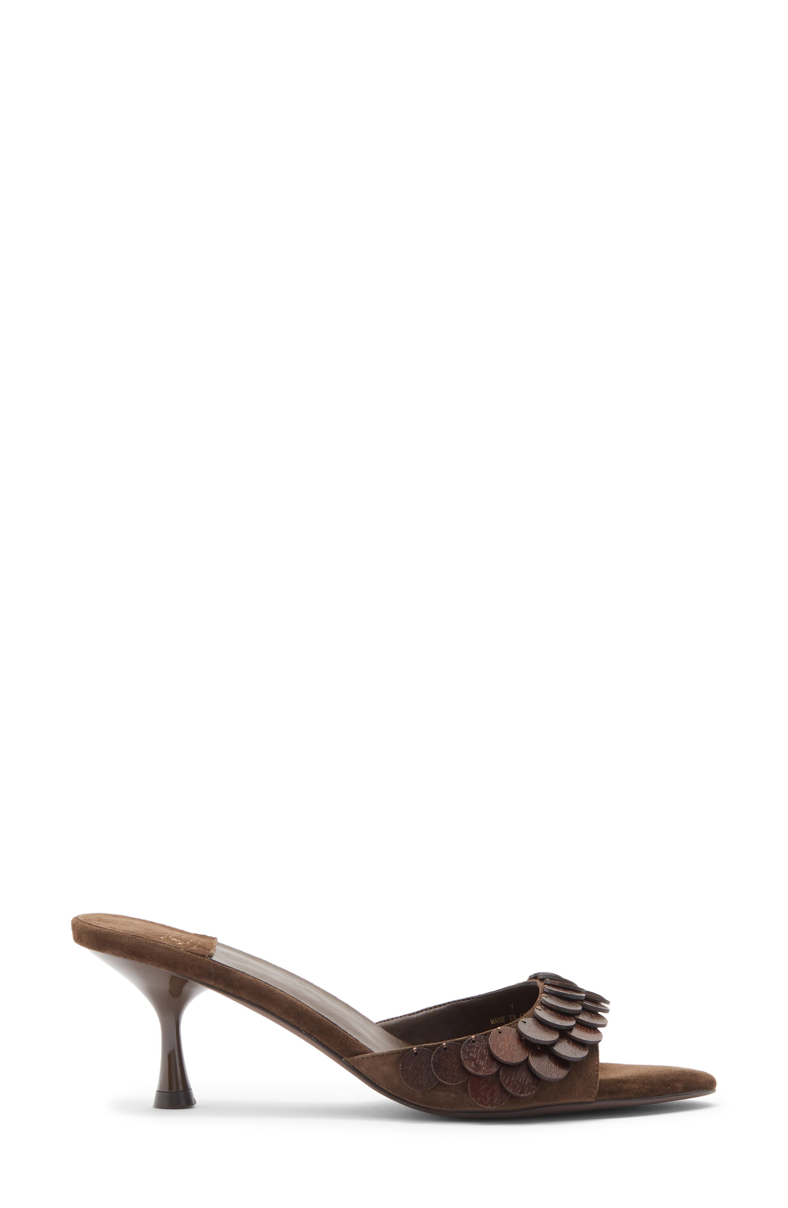 Tile Slide Sandal, Alternate, color, BROWN COMBO