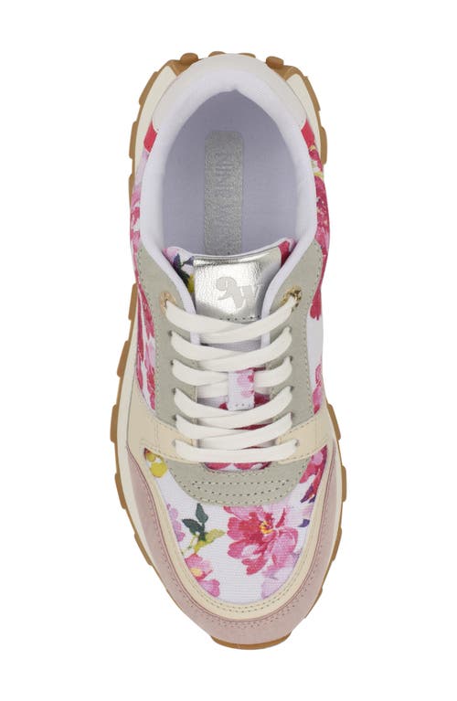 Shop Nine West Kalah Sneaker In Medium Pink