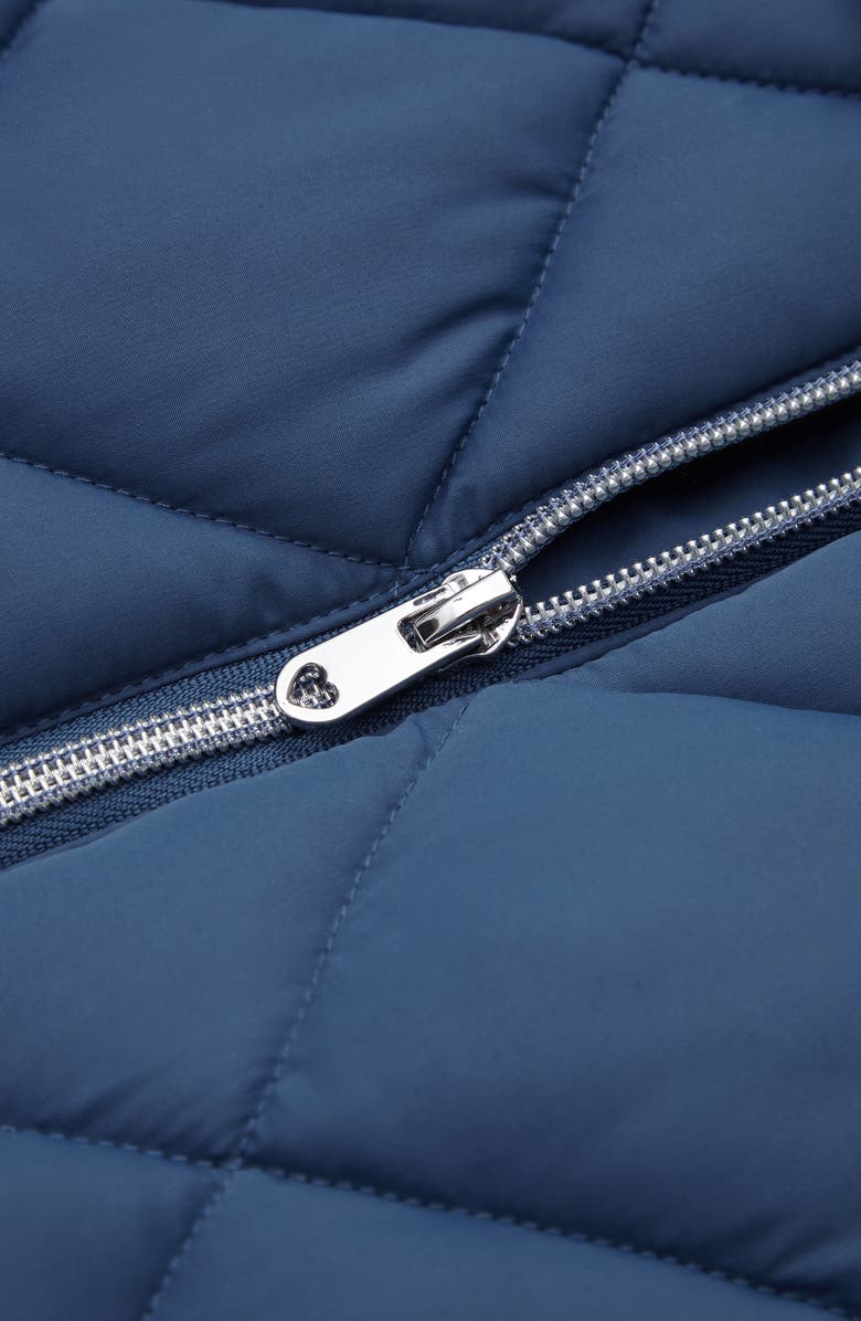 Rokka&Rolla Soft Lining Hooded Puffer Jacket, Alternate, color, Frost Navy