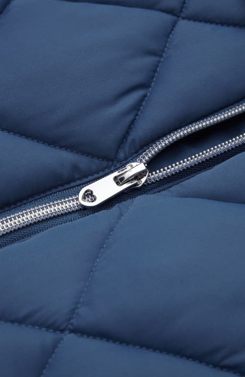 Rokka&rolla Soft Lining Hooded Puffer Jacket In Blue