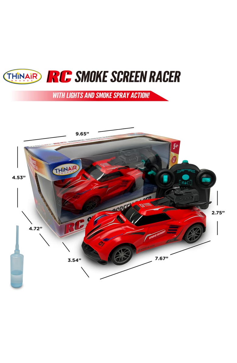 Hyper Drive Rc Smoke Screen Racer, Alternate, color, Multicolored