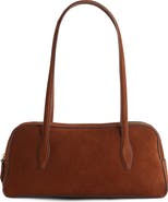 Madewell The Top Zip Suede Shoulder Bag