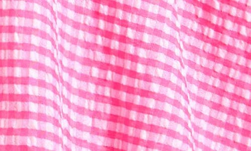 GOOD LUCK GIRL GOOD LUCK GIRL KIDS' GINGHAM SMOCKED SUNDRESS