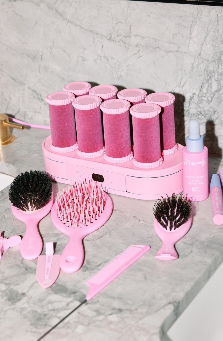 Mermade Hair Digital Hot Rollers, Alternate, color, Pink