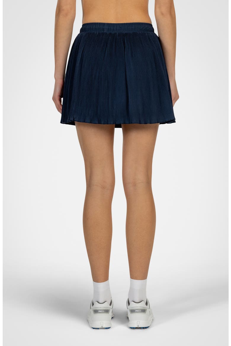 Swift Pleated Performance Skort, Alternate, color, NAVY