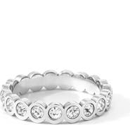 Mint & Lily Bezel Set Eternity Stacking Ring