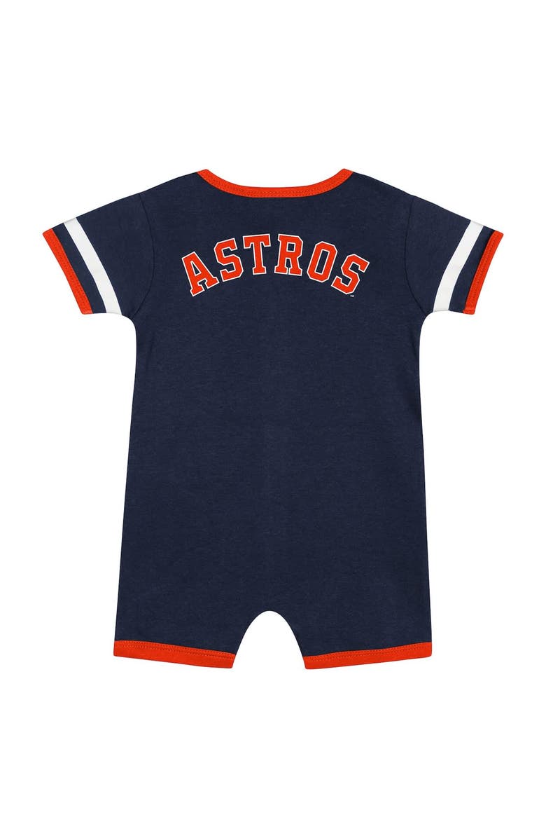 Outerstuff Newborn  Navy Houston Astros Double Hit Coveralls, Alternate, color, 