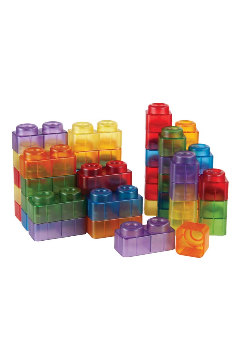 Translucent Soft Blocks - 80 Pieces, Alternate, color, Multicolored