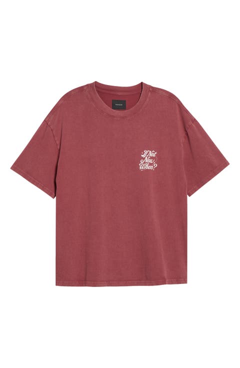 If Not Now Short Sleeve Graphic T-Shirt