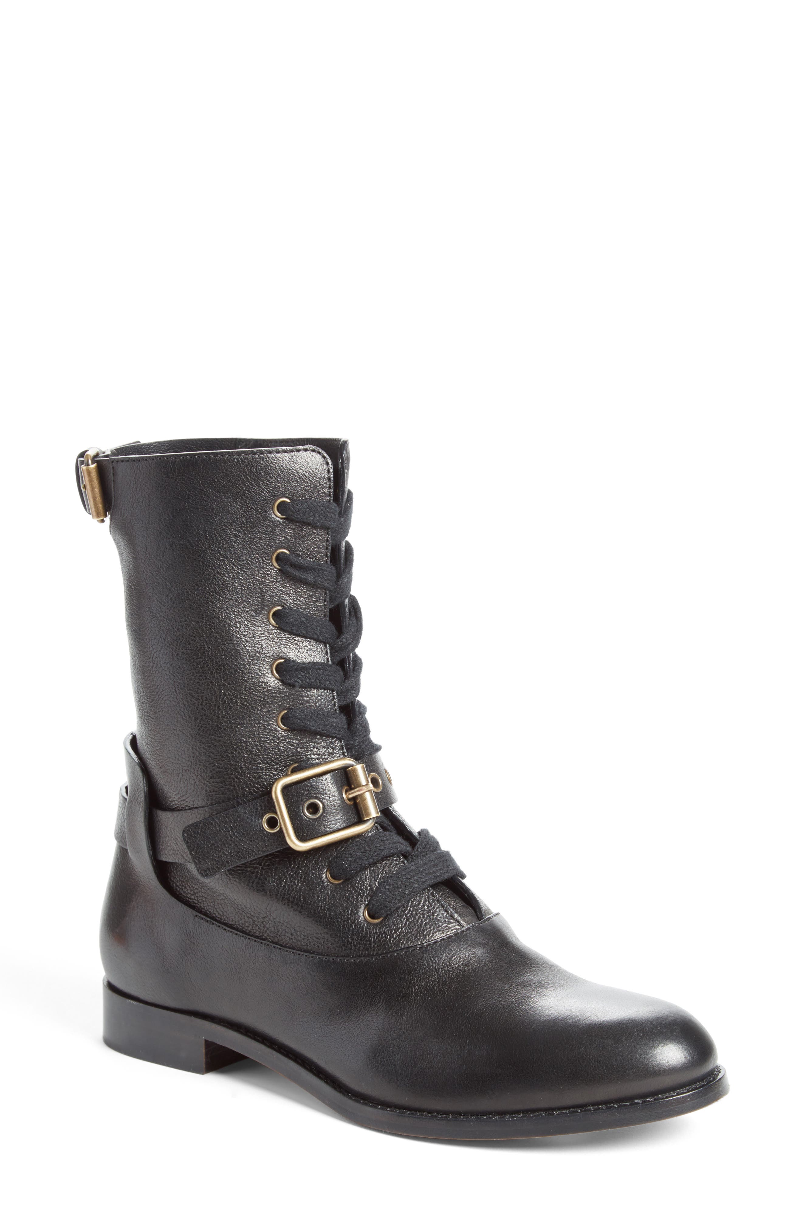 Chloé Otto Convertible Boot, Alternate, color, 