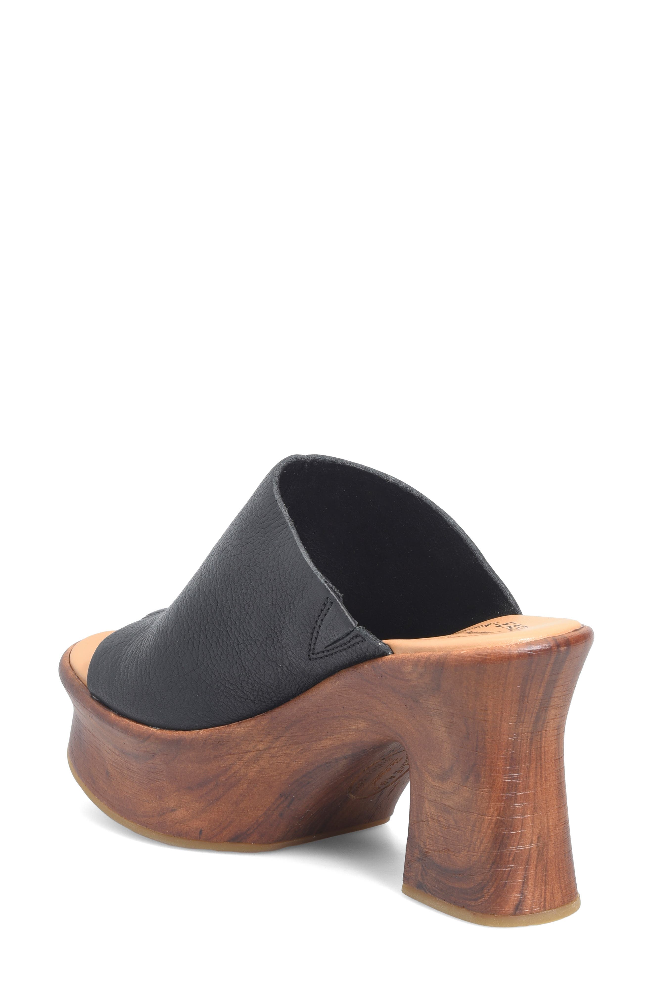 Kork-Ease<sup>®</sup> Cassia Block Heel Platform Sandal, Alternate, color, Black