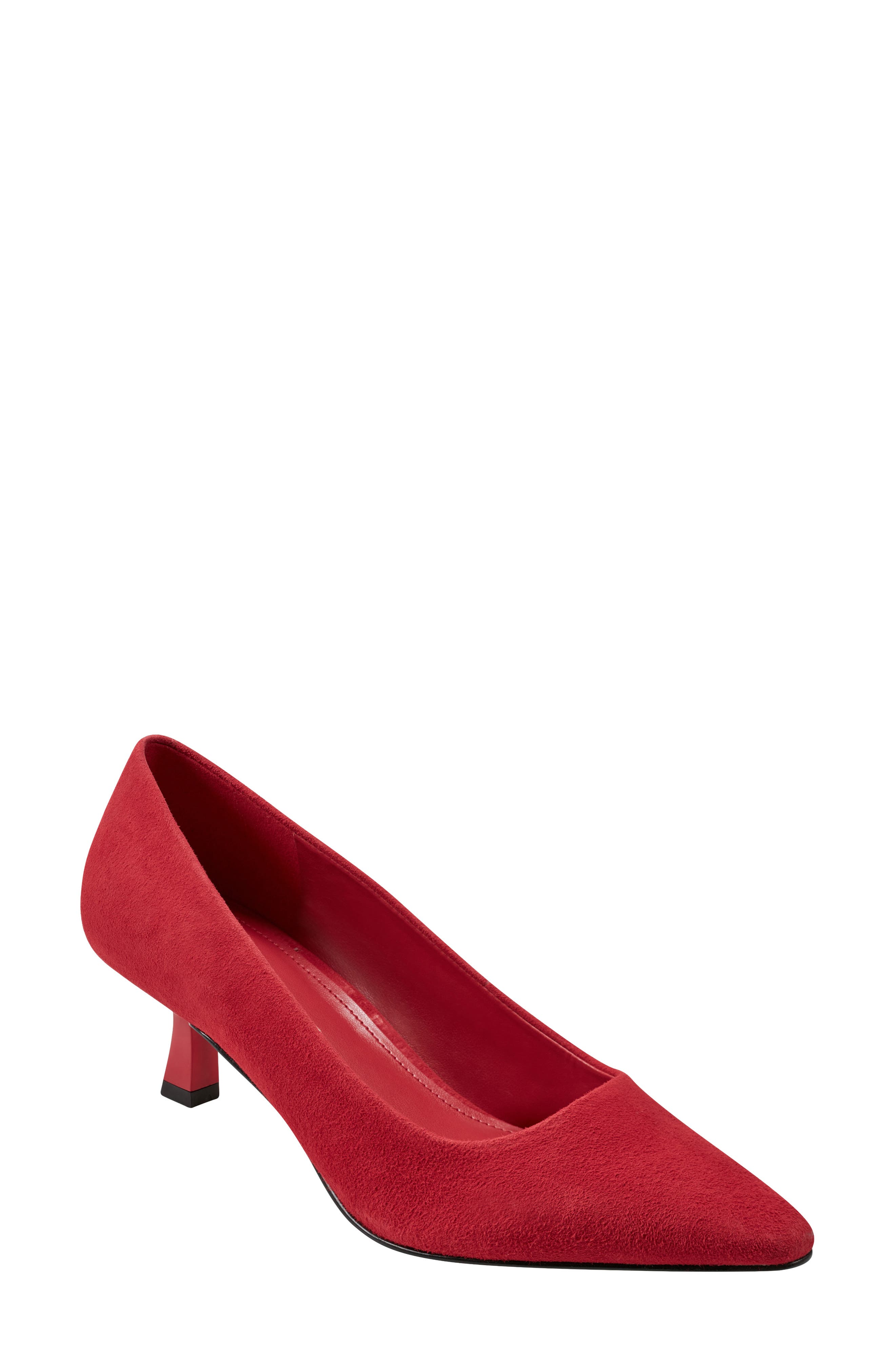 Marc Fisher LTD Kendri Pointed Toe Kitten Heel Pump