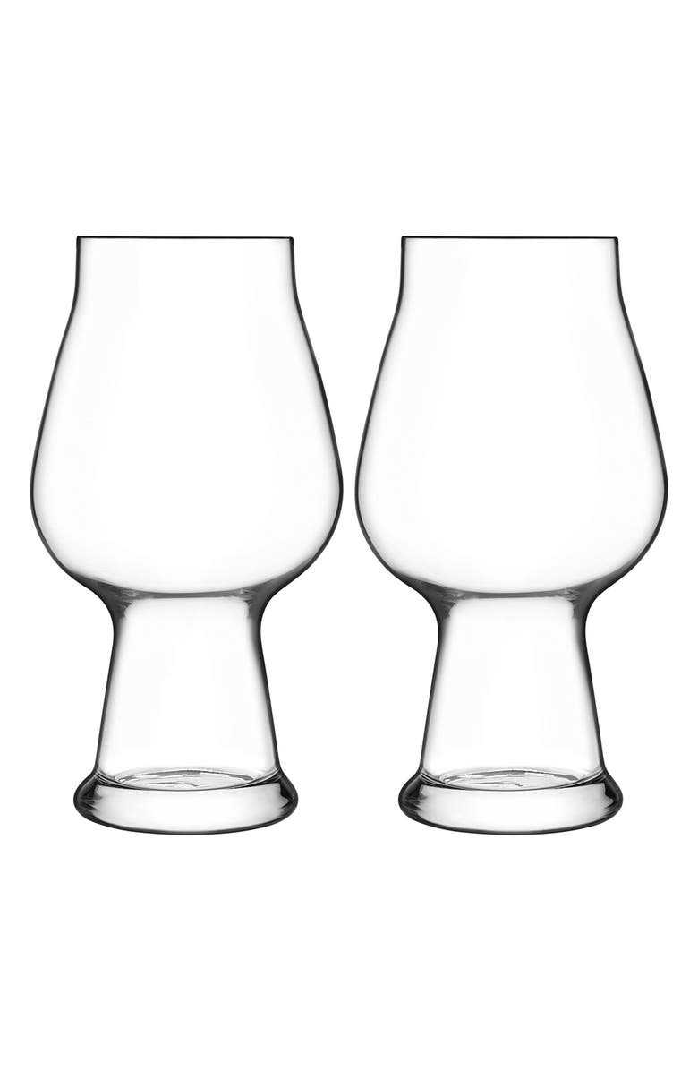Luigi Bormioli Birrateque Set of 2 Stout Glasses, Main, color, 