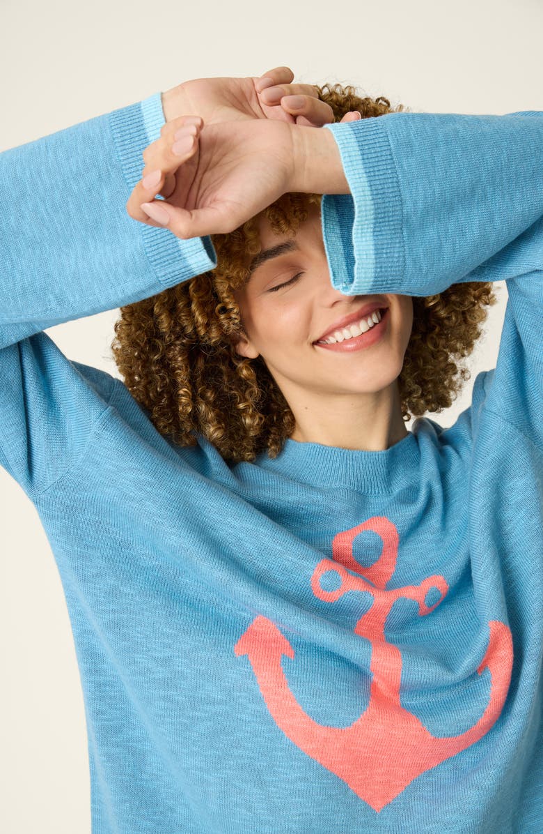 PJ Salvage Meet Me by the Sea Sweater, Alternate, color, 