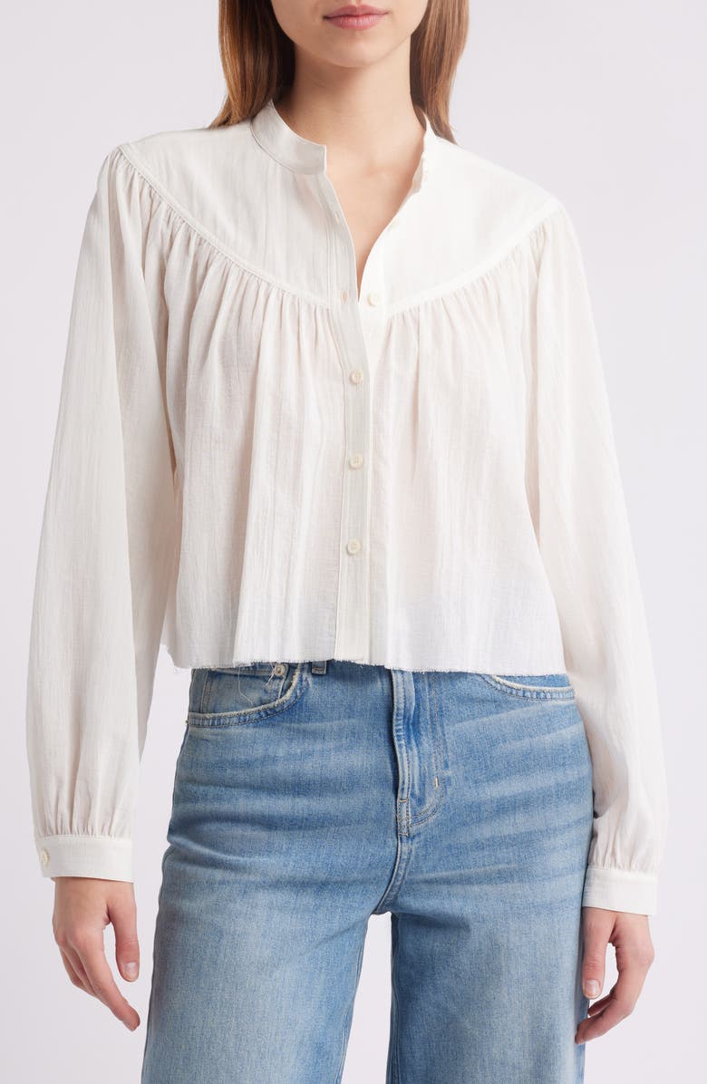 FRAME The Swing Button-Up Shirt, Main, color,