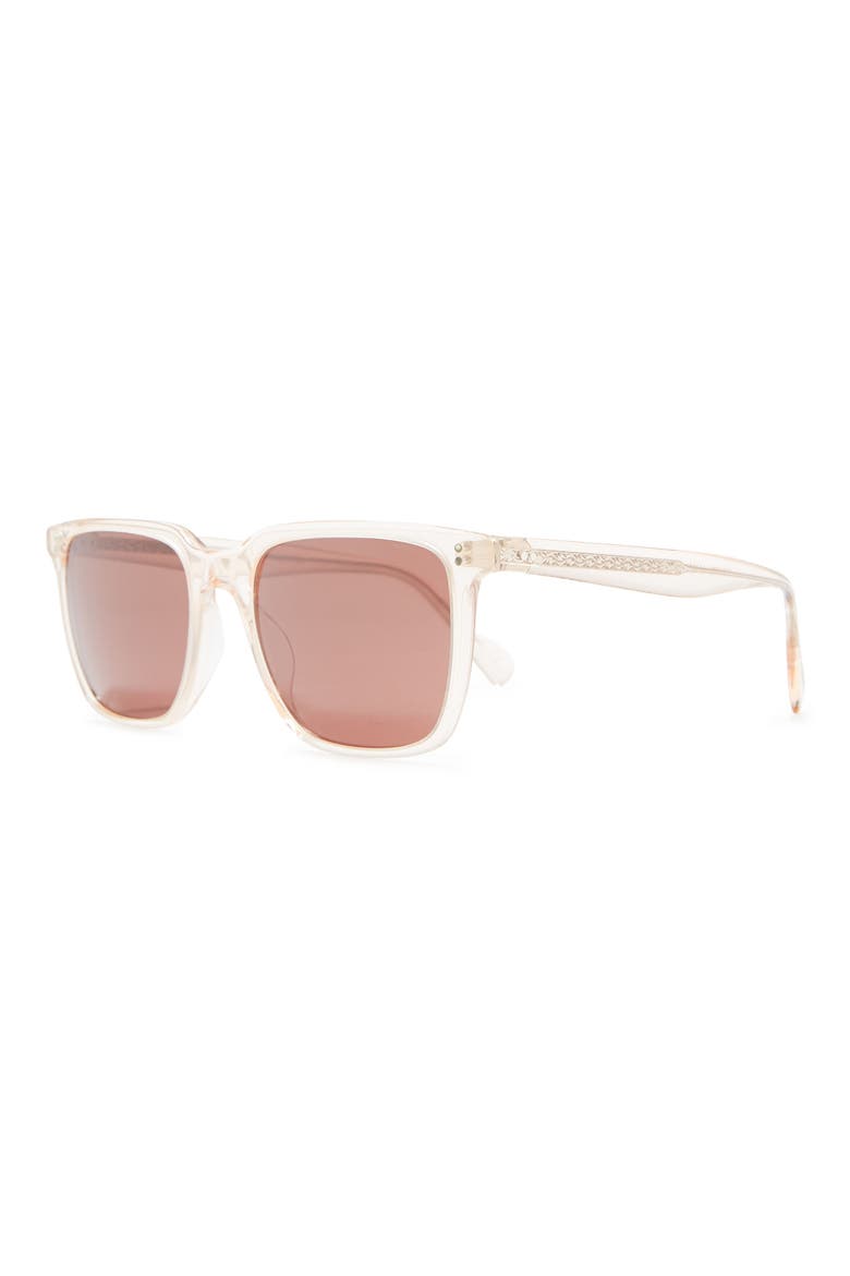 Lachman 53mm Square Sunglasses, Alternate, color, PINK