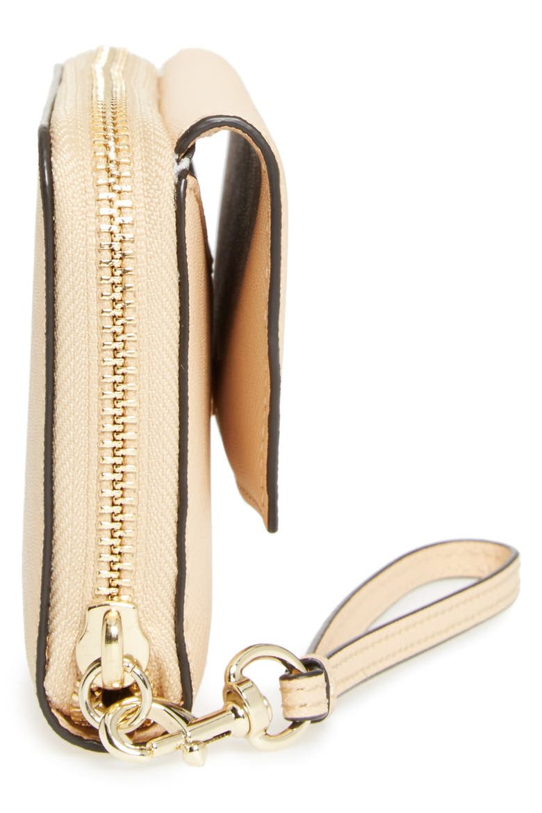 'Monroe' Tech Wristlet, Alternate, color, BISCUIT