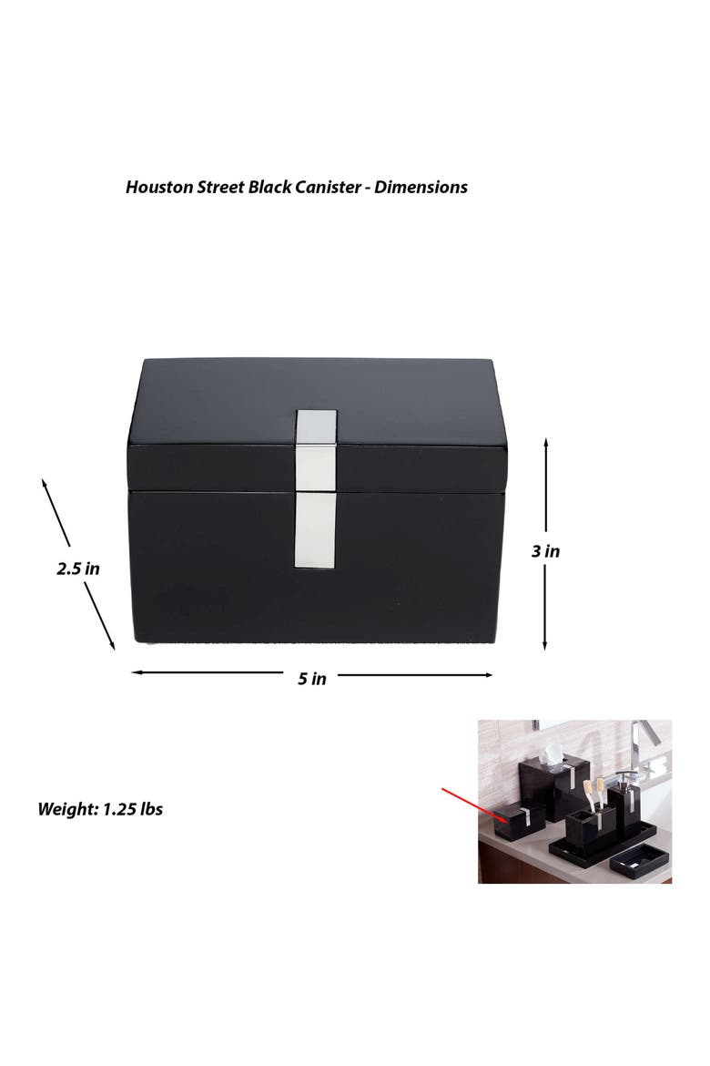 Metal Inset Canister, Alternate, color, BLACK
