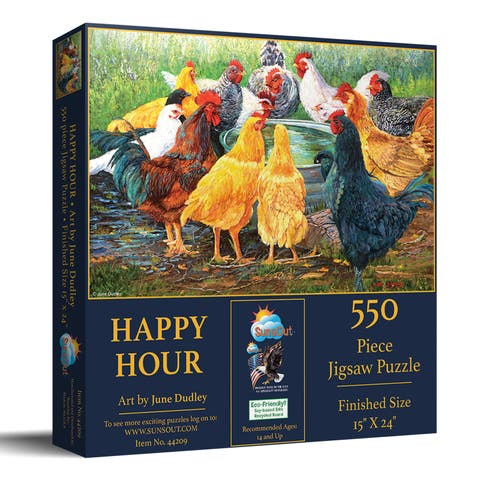 Happy Hour 550 piece Jigsaw Puzzle for Adults
