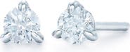 Kwiat Round Brilliant Cut Diamond & Platinum Stud Earrings - .25ct.