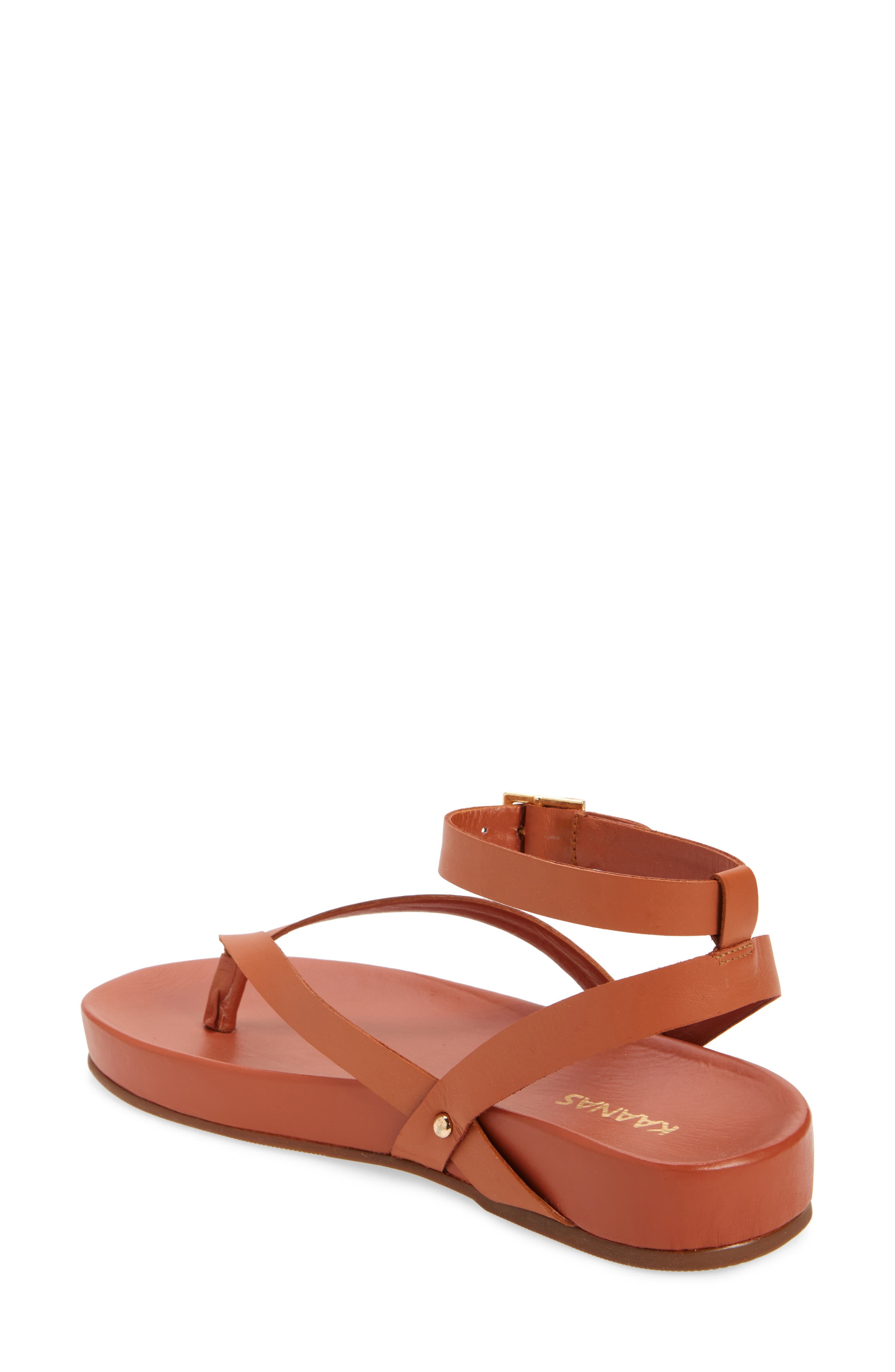 Kaanas Koko Ankle Strap Sandal, Alternate, color, 