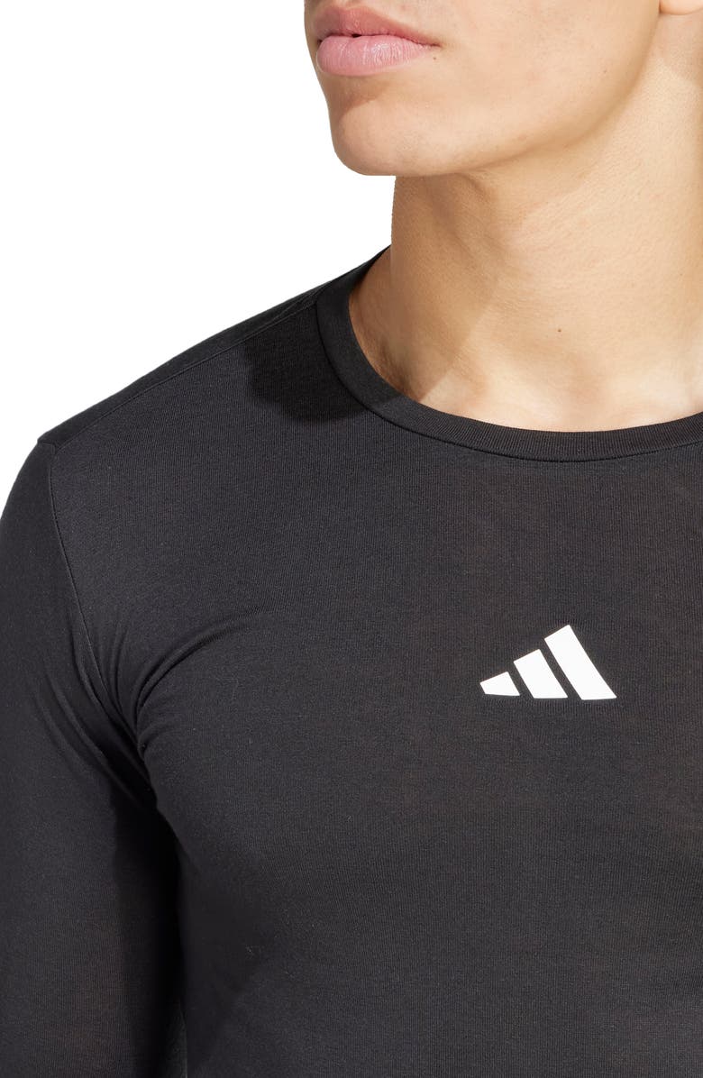 adidas AEROREADY Long Sleeve Training T-Shirt, Alternate, color,