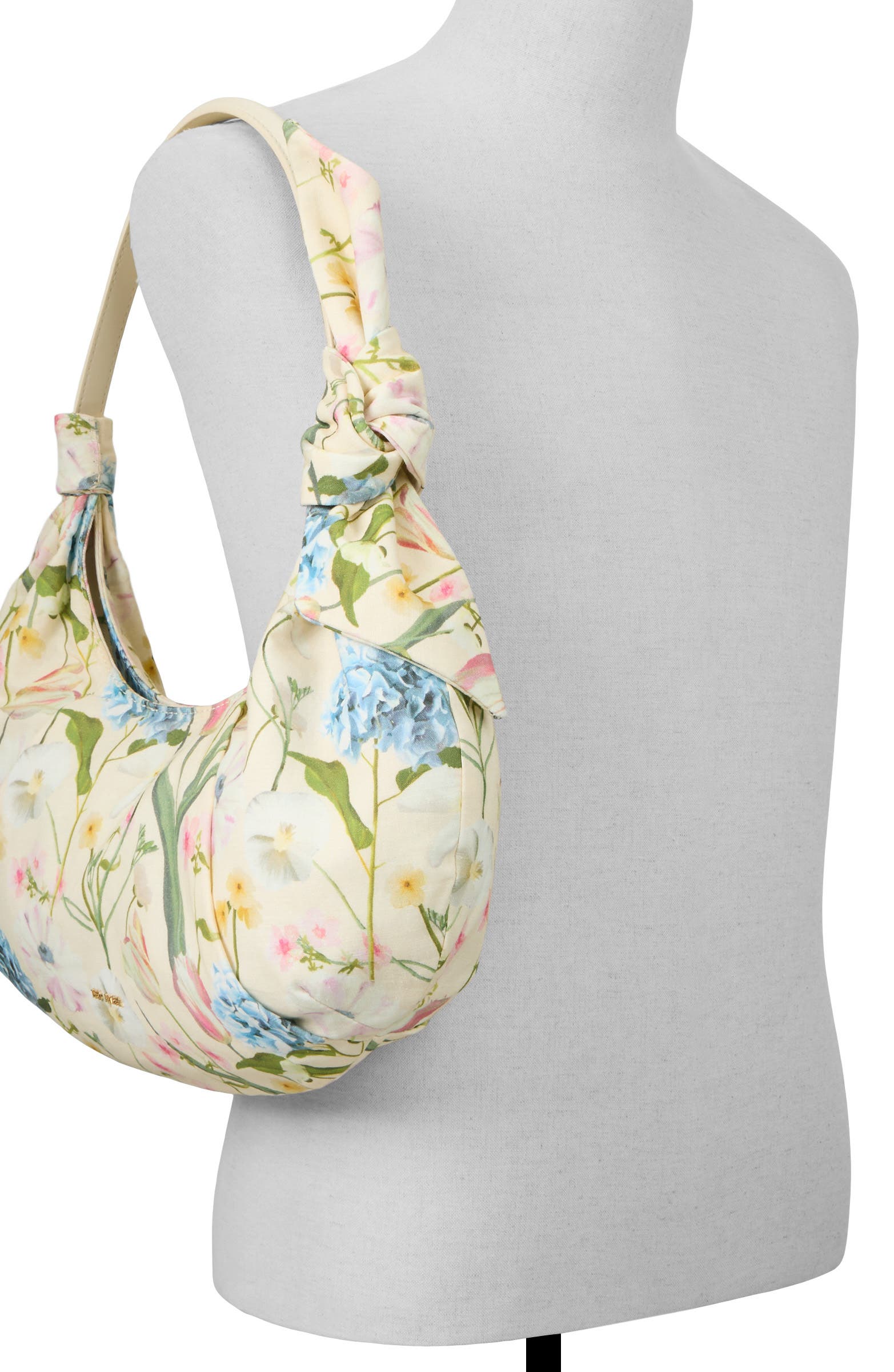 Jade Floral Print Shoulder Bag, Alternate, color, PASTEL MULTI