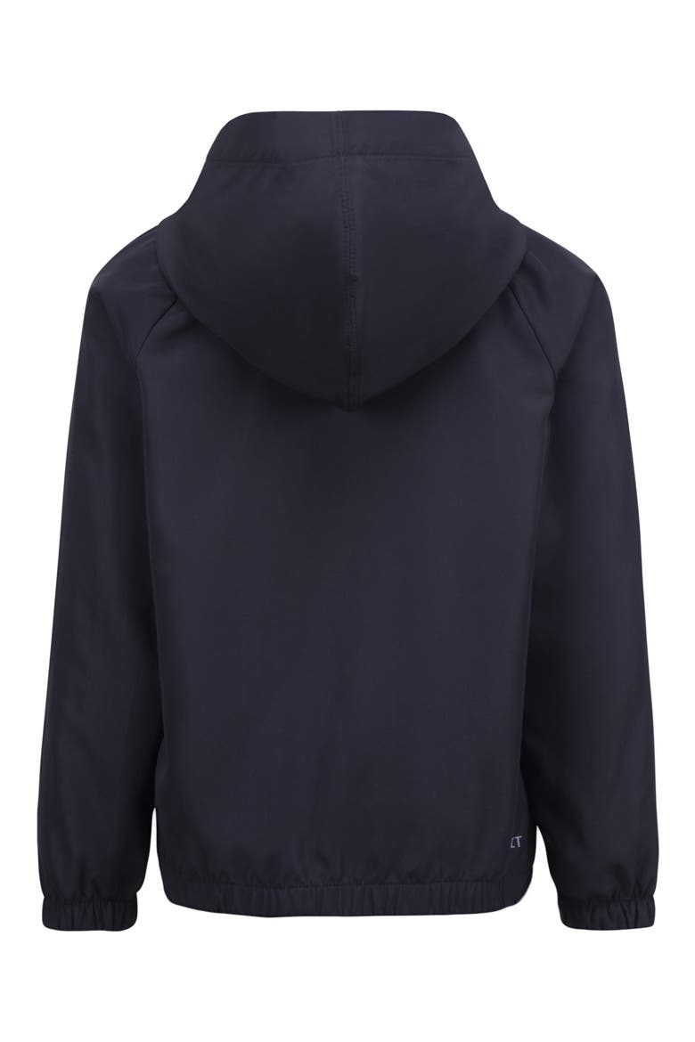 Kids' Split Futura Raglan Windrunner Jacket, Alternate, color, BLACK