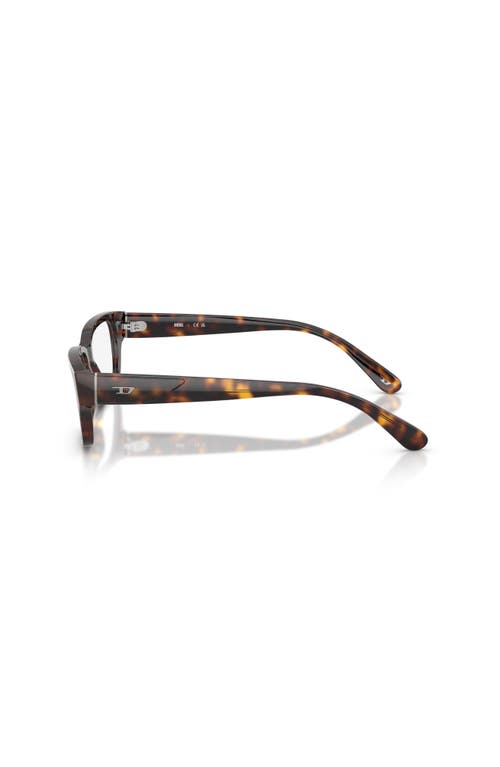 Diesel ® 54mm Square Optical Glasses In Multi