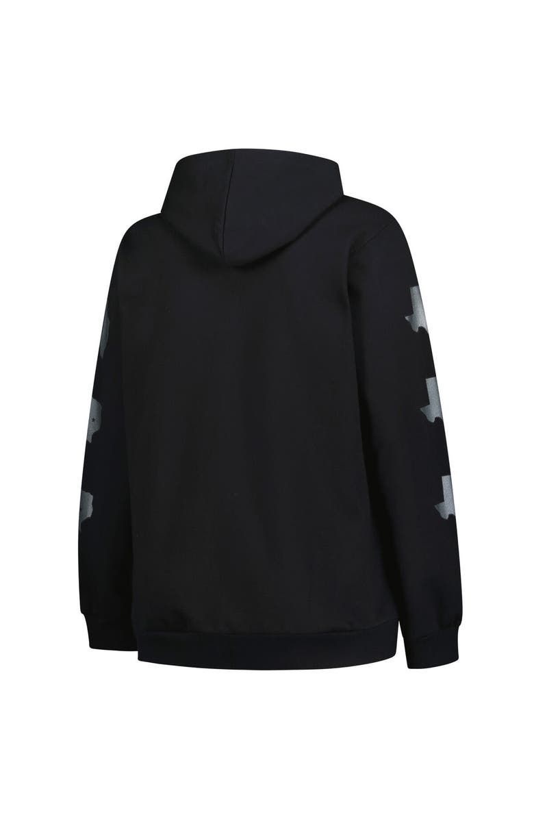 FANATICS Women
s Fanatics Black Texas Longhorns Plus Size Sleeve Hit Pullover Hoodie, Alternate, color, Black