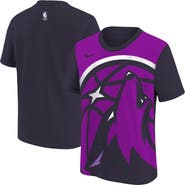 Nike Youth Nike Purple/Navy Minnesota Timberwolves 2025/26 City Edition Max90 T-Shirt